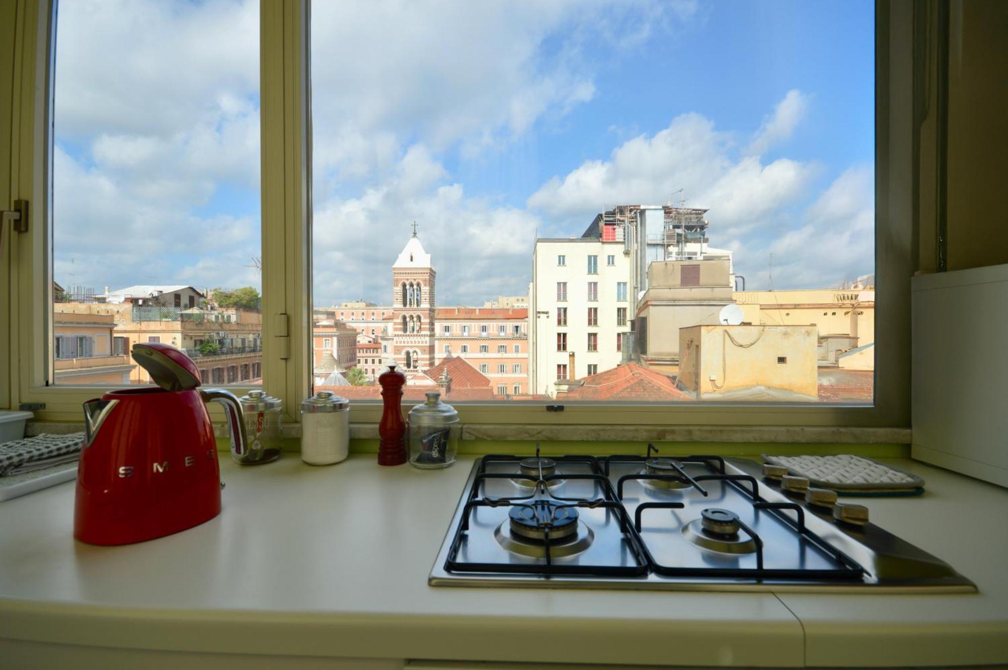 Apartment Splendido Attico A Rom